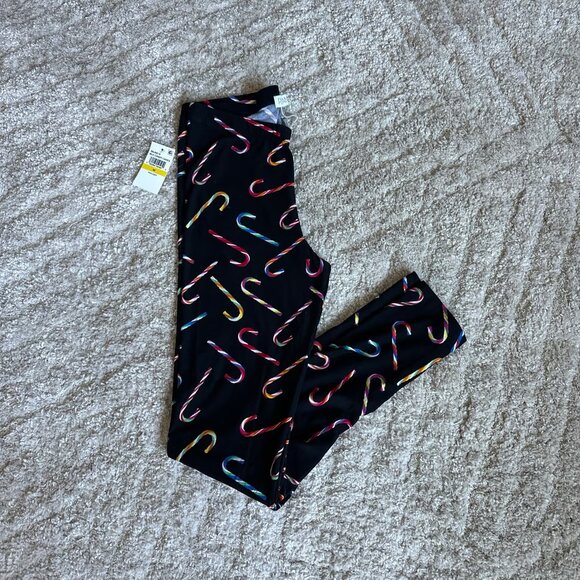 NWT Candy Cane Leggings! - Picture 1 of 2